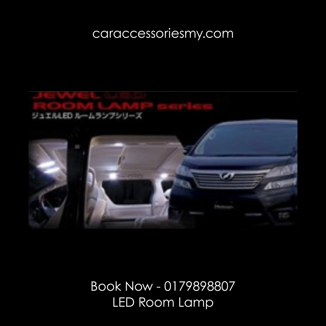 Toyota Alphard Vellfire Anh20 interior light Room LED Lamp set 7 pcs bright white light