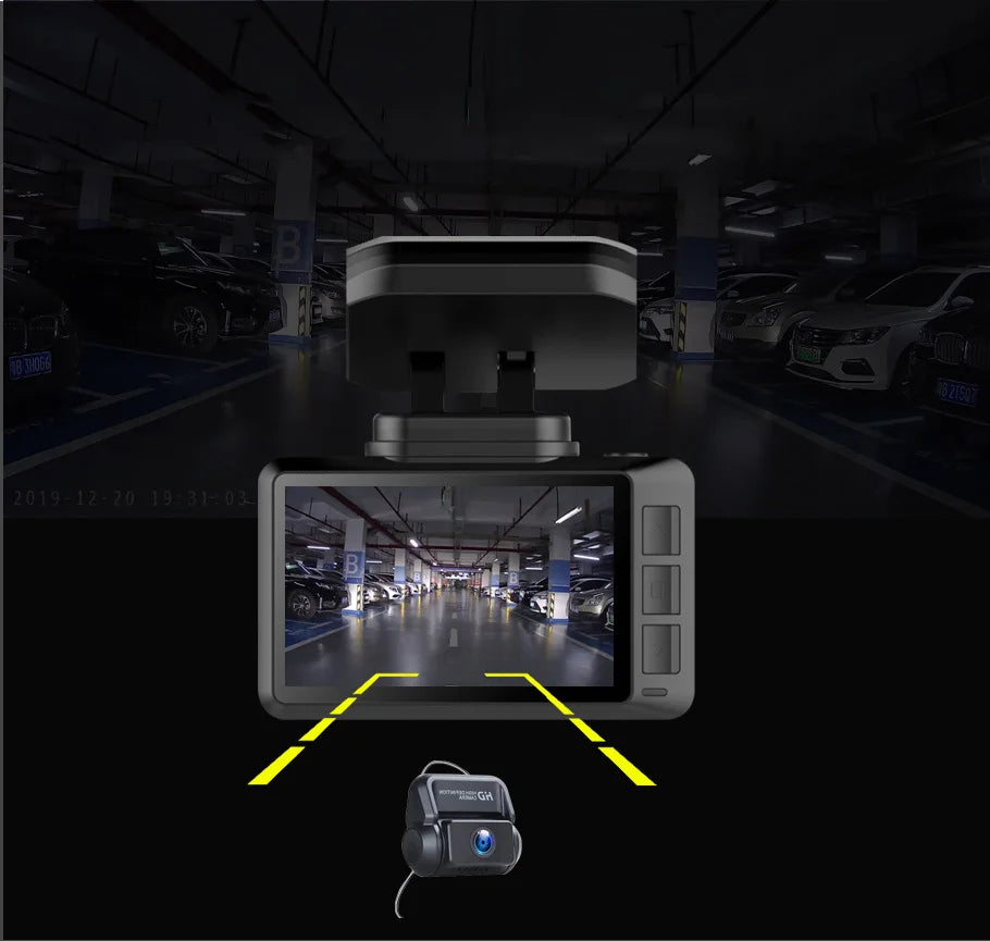 Fordayo FD-8034 4K Dash Cam Car Camera Dual recording