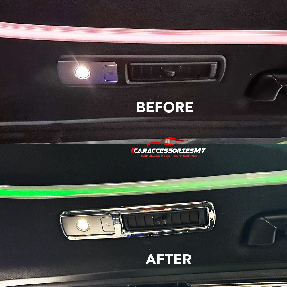 Toyota Alphard Vellfire AGH30 Roof Aircond AC chrome cover YH489