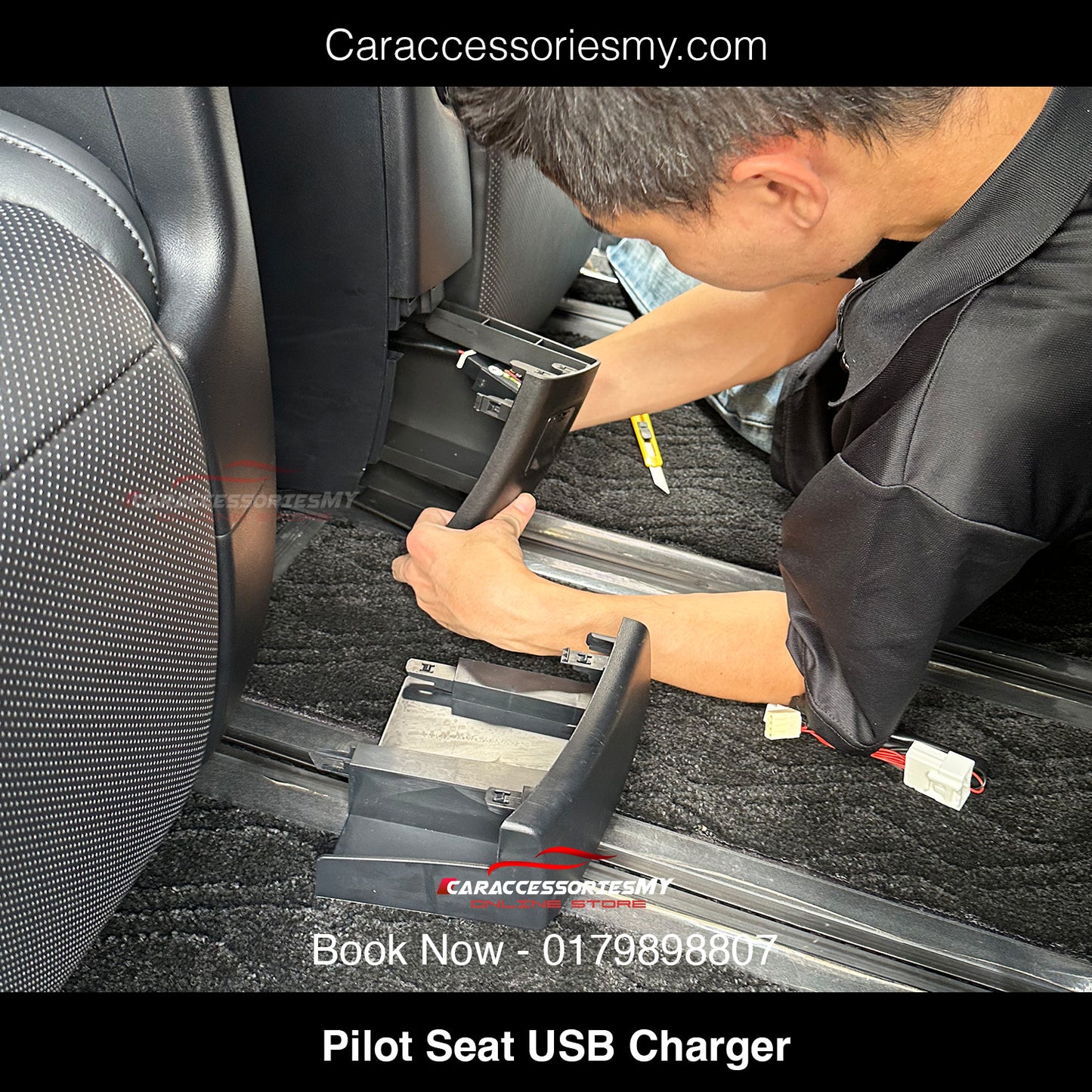 Toyota Alphard Vellfire AGH30 Pilot Seat USB Charger
