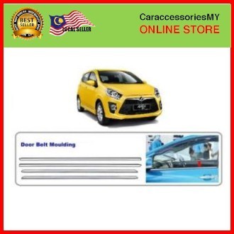 Perodua Axia Chrome Window Trim/Lining/Door Belt Moulding