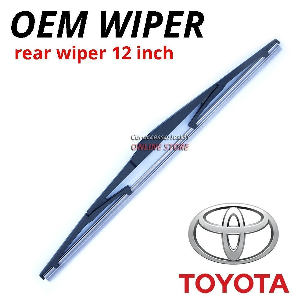 Toyota perodua rear windshield wiper blade wiper belakang alza  axia wish estima innova fortuner