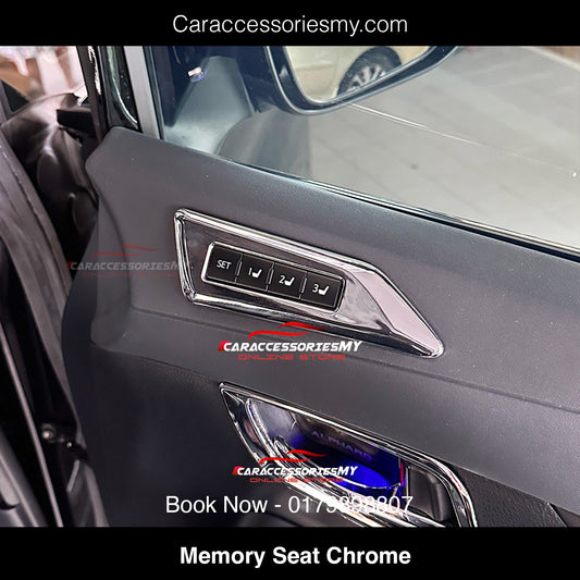 Toyota Alphard Vellfire Agh30 Seat Memory Switch Chrome YH593