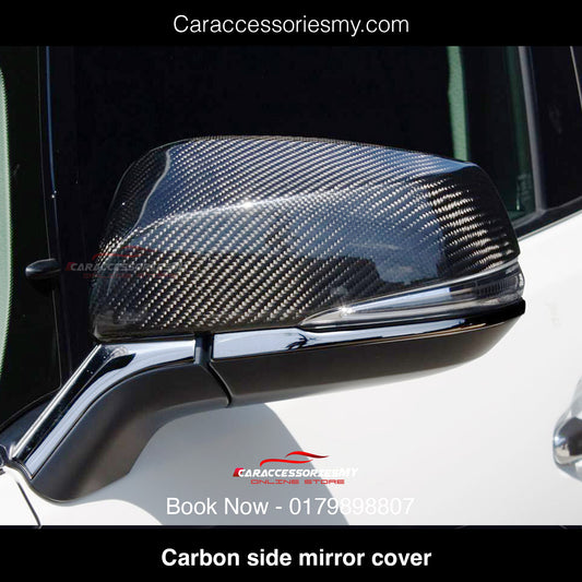 Toyota Alphard Vellfire Carbon fiber side mirror cover YH634