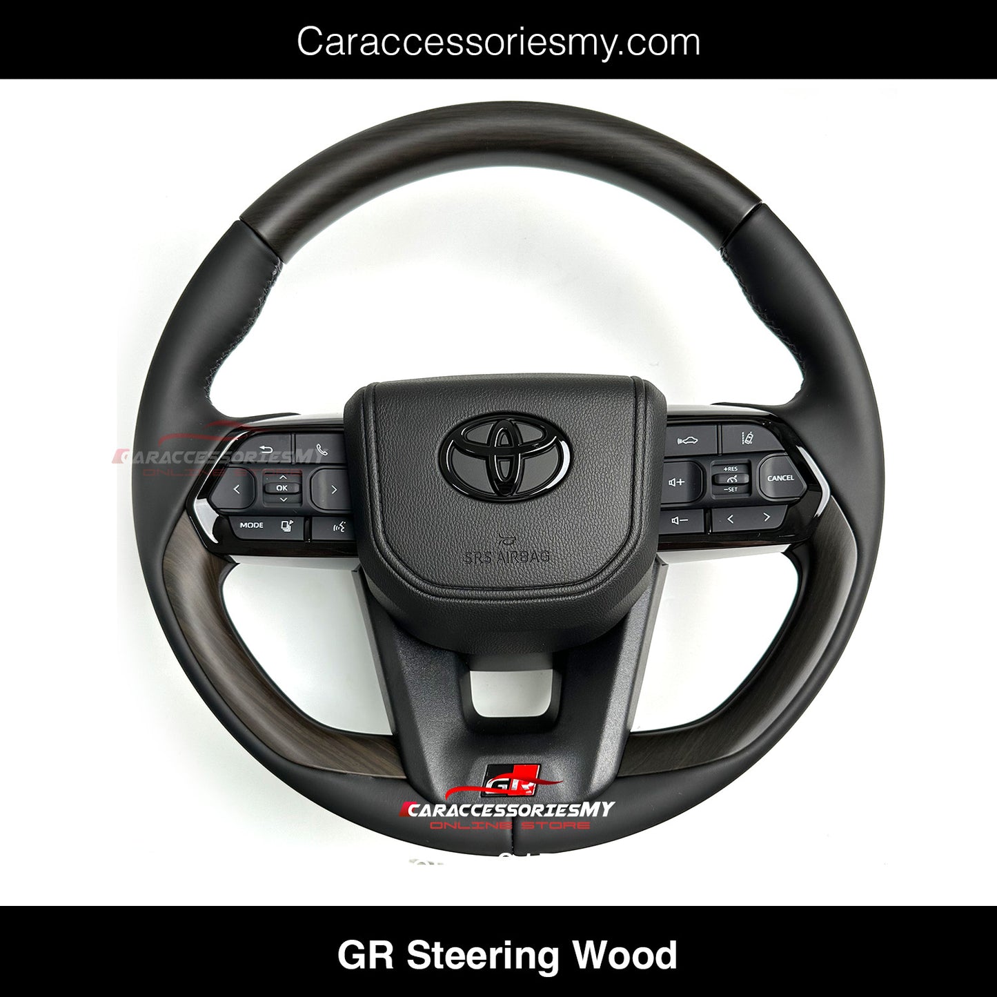 Toyota GR steering Wood design Sport