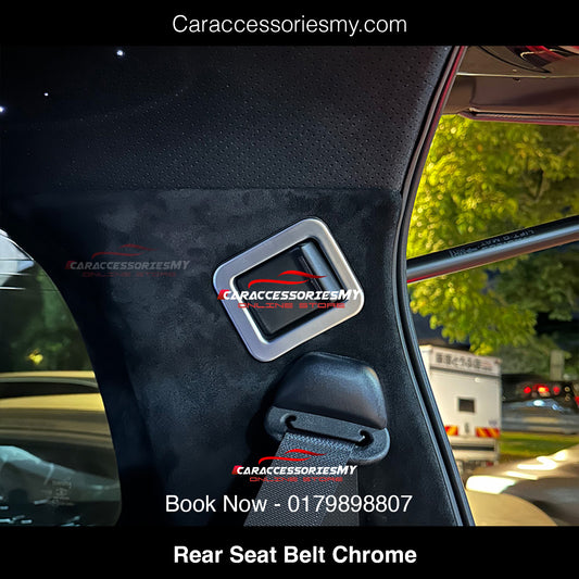Toyota Alphard Vellfire AGH30 Trunk Safety Seat Belt Chrome YH599